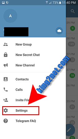 بازیابی مخاطبین حذف شده تلگرام